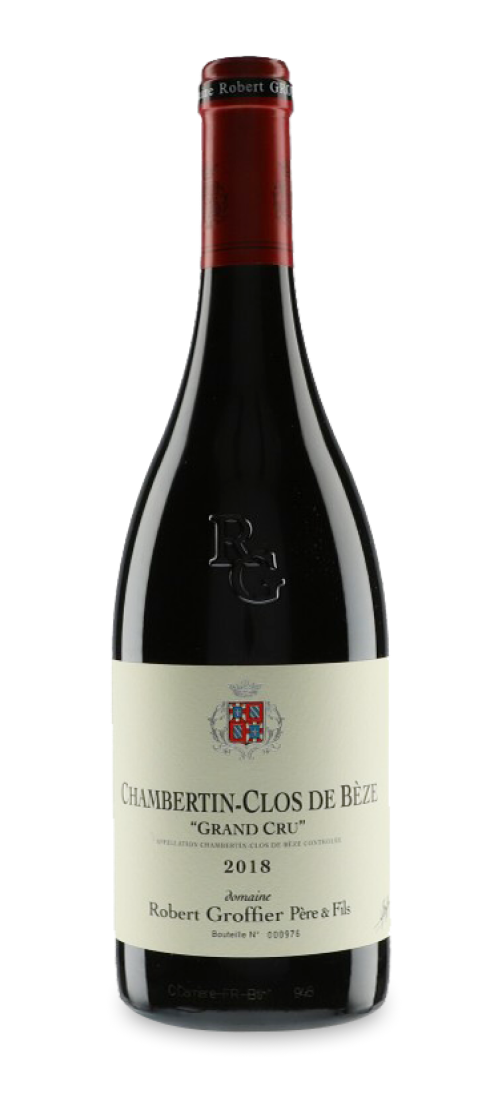 Chambertin-Clos de Bèze Grand Cru 2018, Domaine Robert Groffier Père & Fils, bouteille 75 cl – bouteille Domaine Robert Groffier