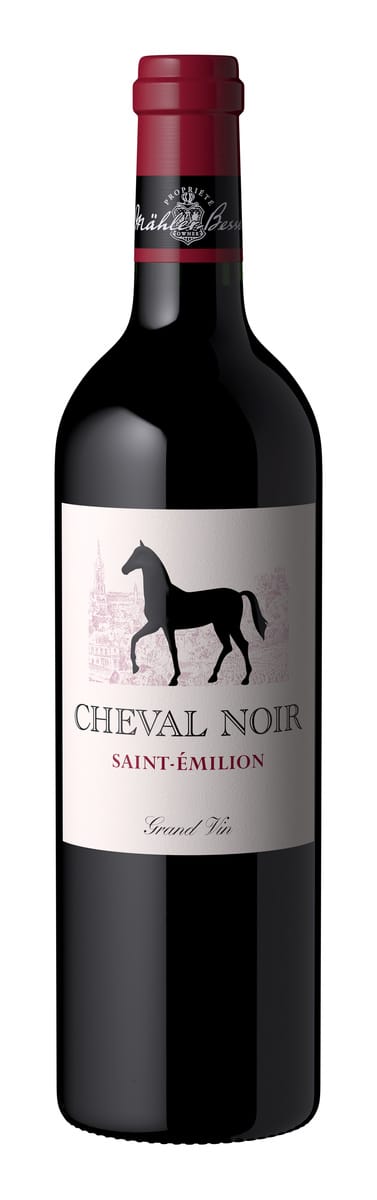 Cheval Noir Saint-Émilion 2022, bouteille 75 cl – bouteille Cheval Noir