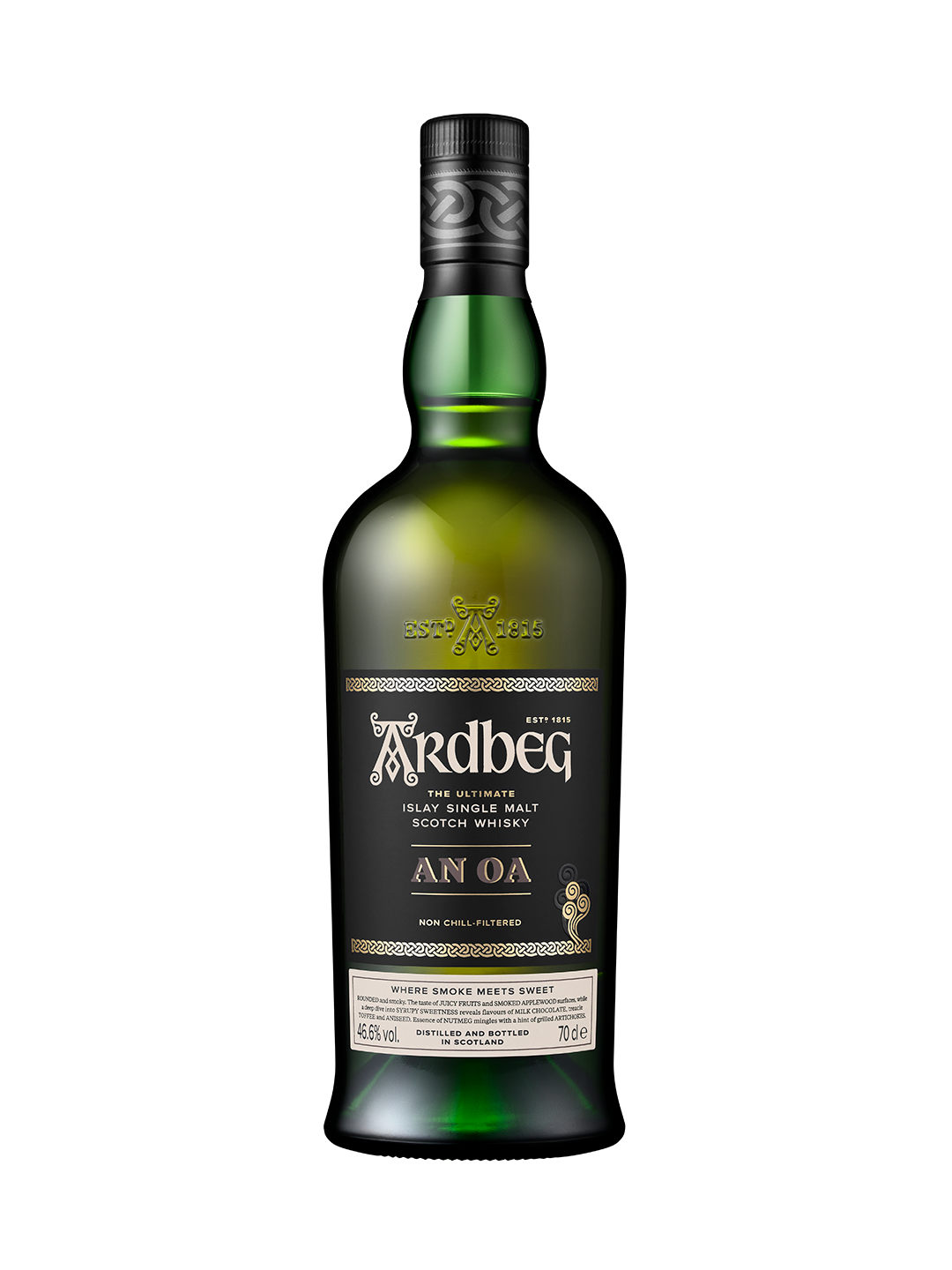 Ardbeg An Oa, single malt d'Islay, bouteille 70 cl – bouteille Ardbeg