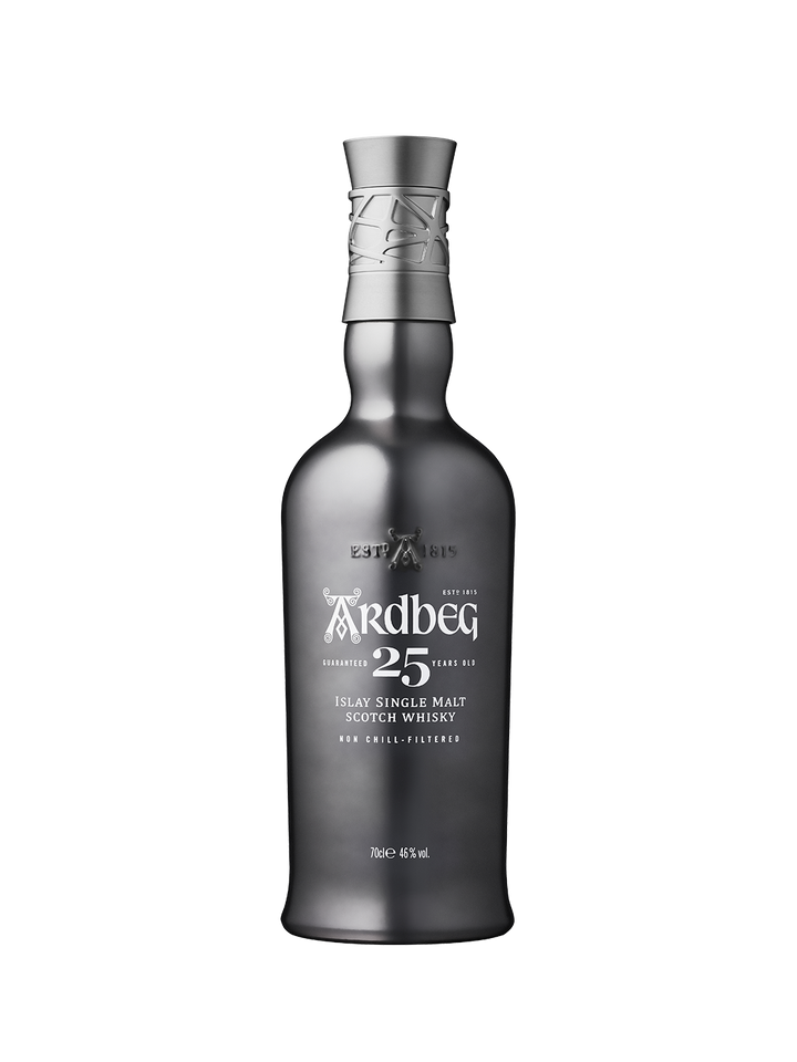Ardbeg 25 ans, single malt d'Islay, bouteille 70 cl – bouteille Ardbeg