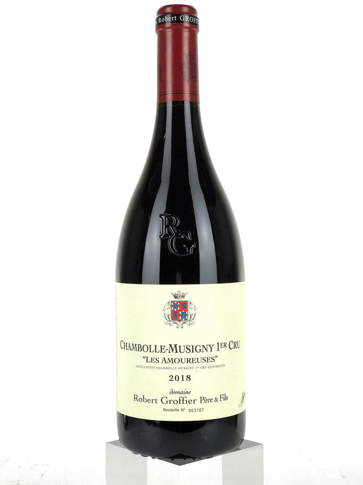 Chambolle-Musigny 1er Cru Les Amoureuses 2018, Domaine Robert Groffier Père & Fils, bouteille 75 cl – bouteille Domaine Robert Groffier
