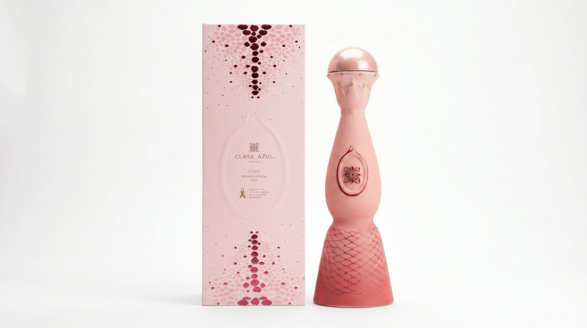 Clase Azul Pink 2024, tequila joven édition limitée 1 L – bouteille Clase Azul
