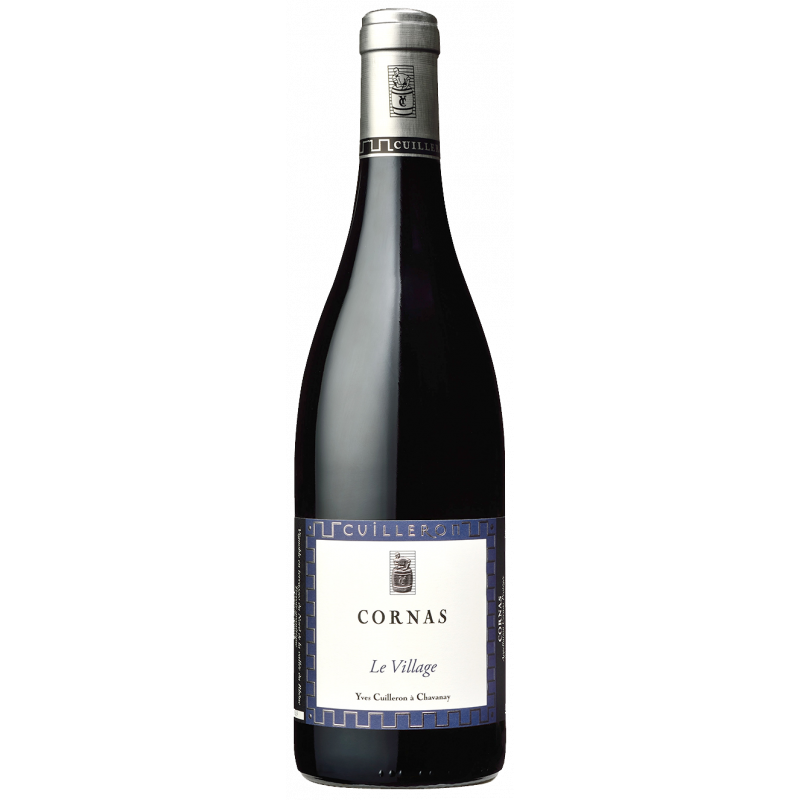 Cornas « Le Village », Yves Cuilleron, vin rouge, bouteille 75 cl – bouteille Yves Cuilleron