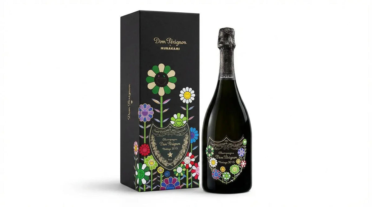 Dom Pérignon Vintage 2015 × Takashi Murakami, édition limitée – bouteille Dom Pérignon
