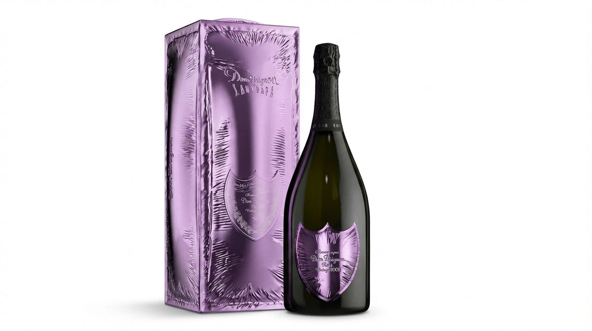 Dom Pérignon Rosé 2008 × Lady Gaga, édition limitée – bouteille Dom Pérignon