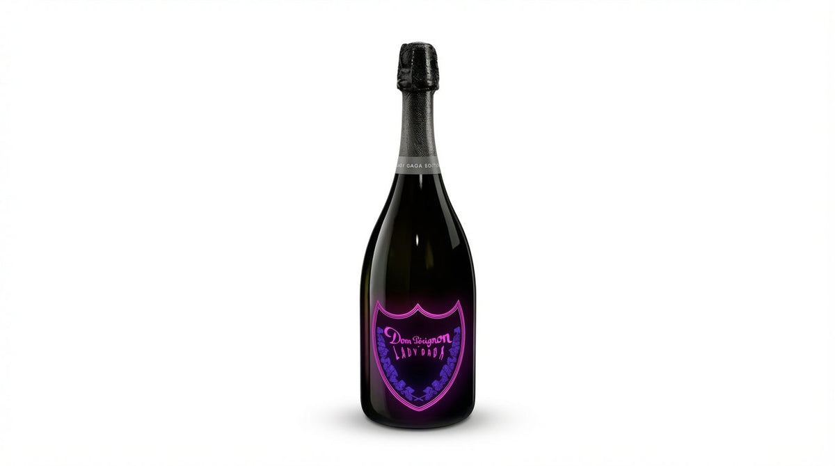 Dom Pérignon Vintage 2010 Luminous × Lady Gaga, édition limitée – bouteille Dom Pérignon