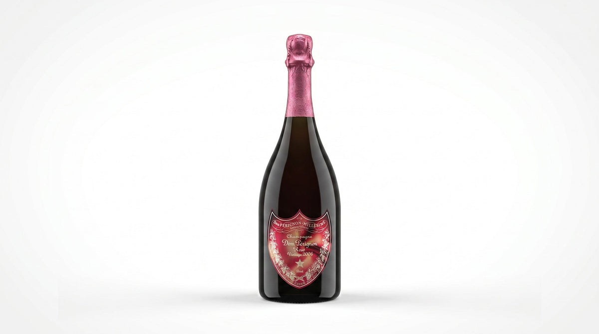 Dom Pérignon Rosé Vintage 2006 × Lady Gaga, édition limitée – bouteille Dom Pérignon