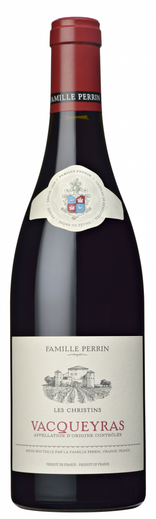 Vacqueyras Les Christins 2022, Famille Perrin, bouteille 75 cl – bouteille Famille Perrin