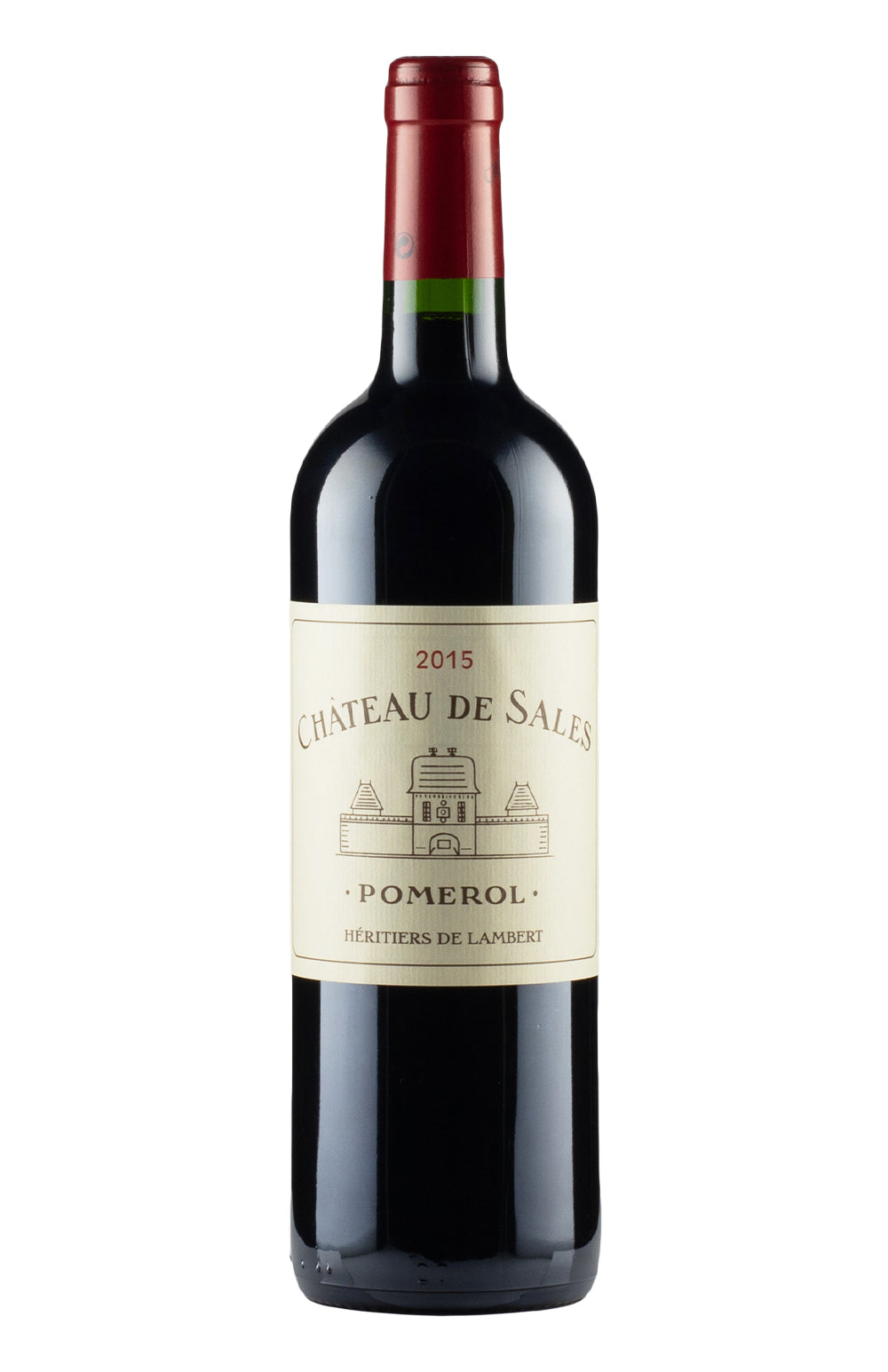 Château de Sales, Pomerol, bouteille 75 cl – bouteille Château de Sales