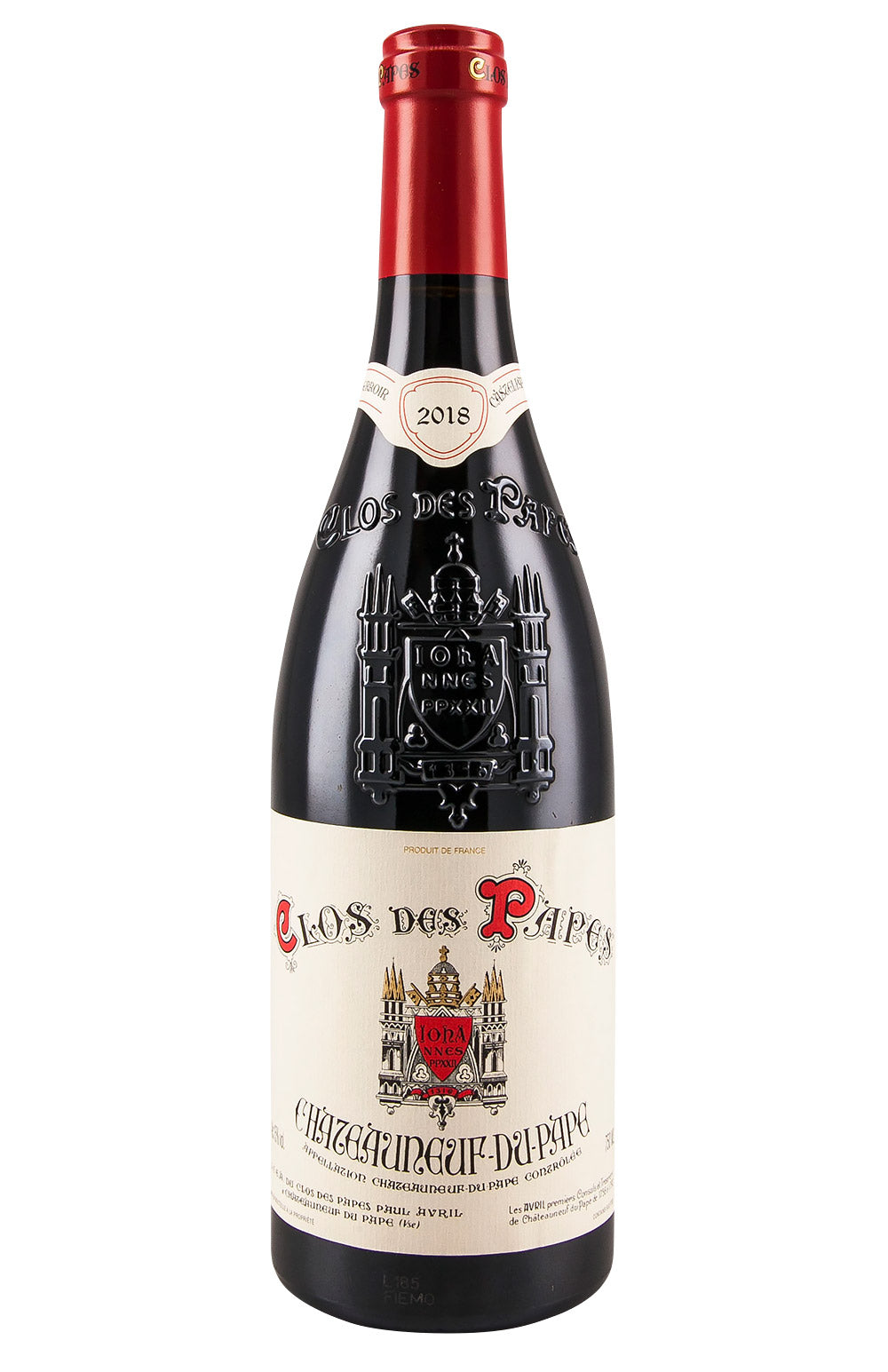 Clos des Papes, Châteauneuf-du-Pape rouge, bouteille 75 cl – bouteille Clos des Papes
