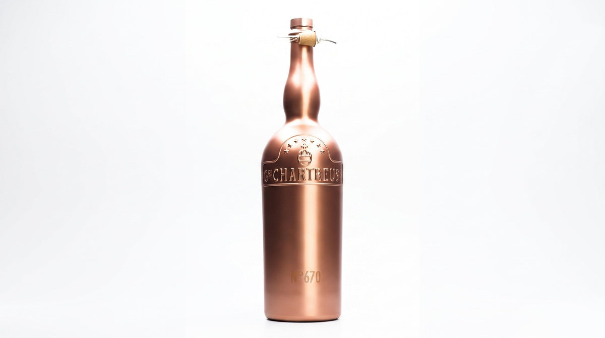 Jéroboam Chartreuse Cuivre 3 L, édition rare – bouteille Chartreuse
