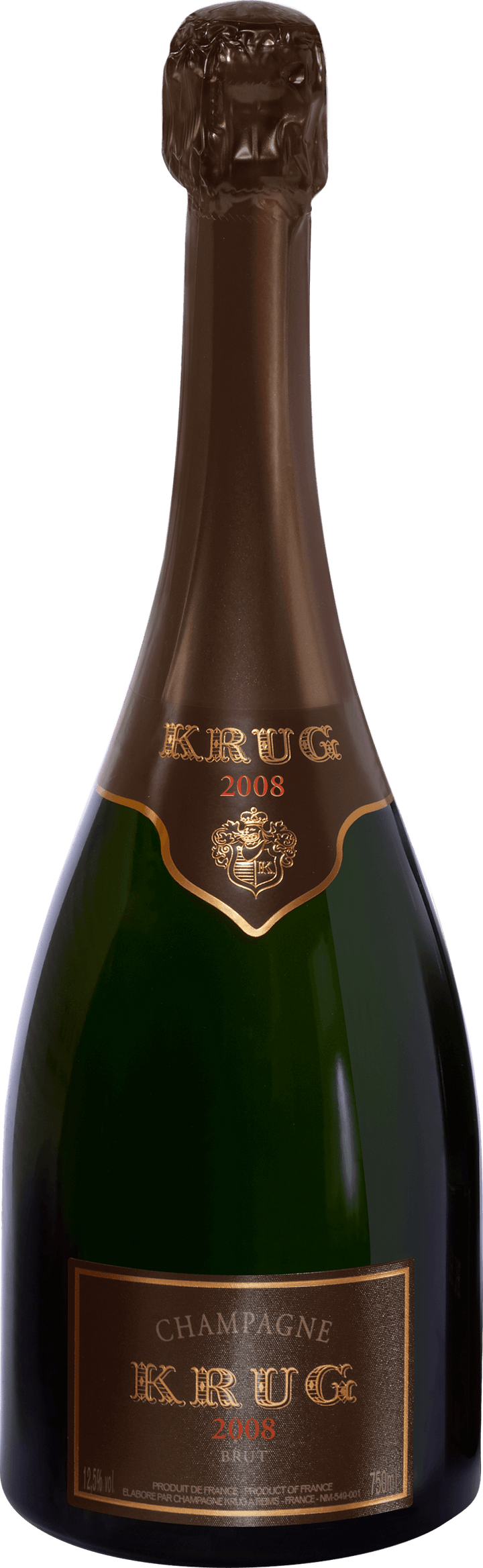 Champagne Krug Vintage 2008, bouteille 75 cl – bouteille Krug