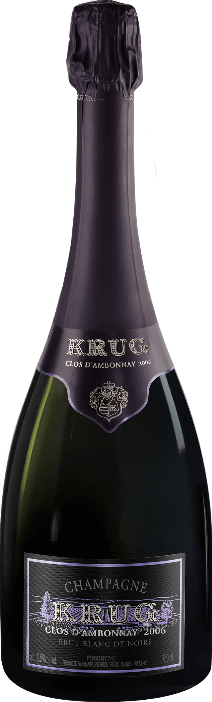 Champagne Krug Clos d'Ambonnay 2006 Blanc de Noirs, bouteille 75 cl – bouteille Krug