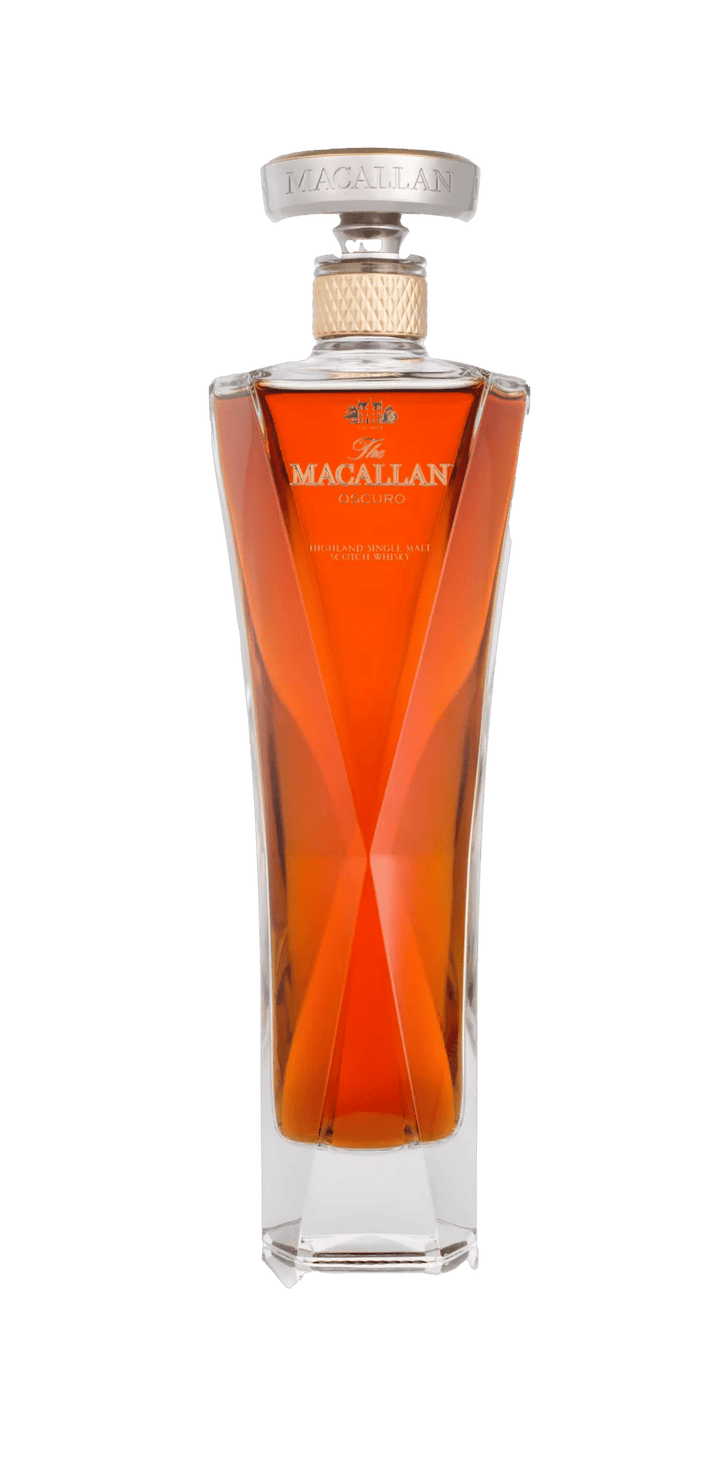 The Macallan Oscuro, bouteille sur fond blanc – bouteille The Macallan