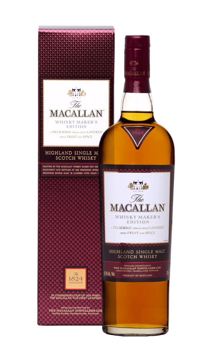 The Macallan Whisky Maker’s Edition, bouteille et étui – bouteille The Macallan