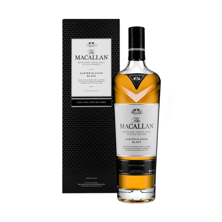 The Macallan Easter Elchies Black 2018, bouteille et étui noirs – bouteille The Macallan