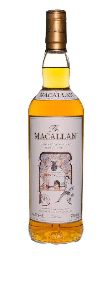The Macallan Folio 1, bouteille et coffret en forme de livre – bouteille The Macallan