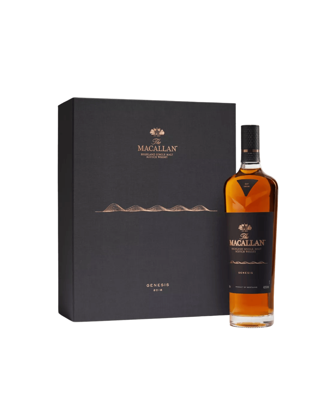 The Macallan Genesis Limited Edition, bouteille et coffret – bouteille The Macallan