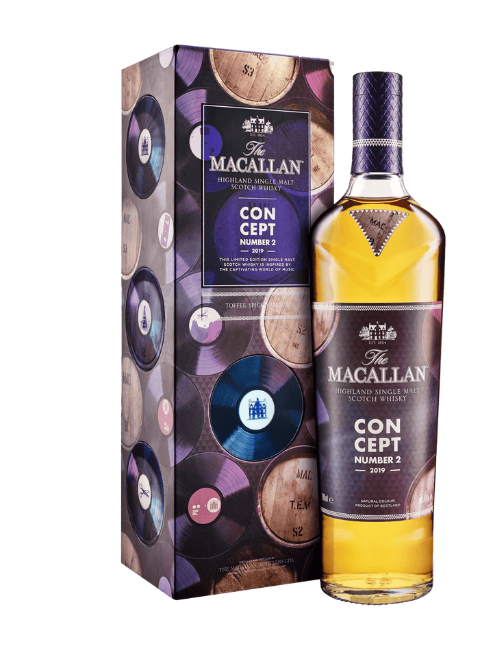 The Macallan Concept Number 2, bouteille et étui – bouteille The Macallan