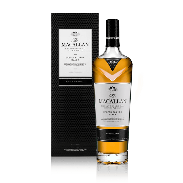 The Macallan Easter Elchies Black 2020, bouteille et étui noirs – bouteille The Macallan