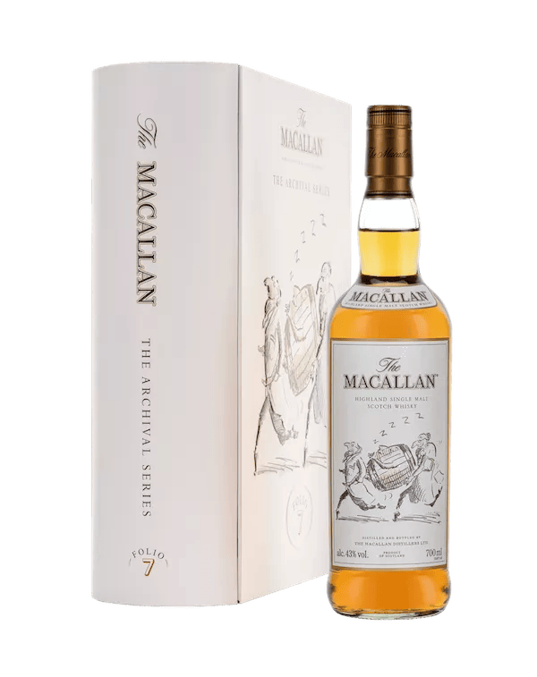 The Macallan Folio 7 (Archival Series), bouteille et coffret – bouteille The Macallan
