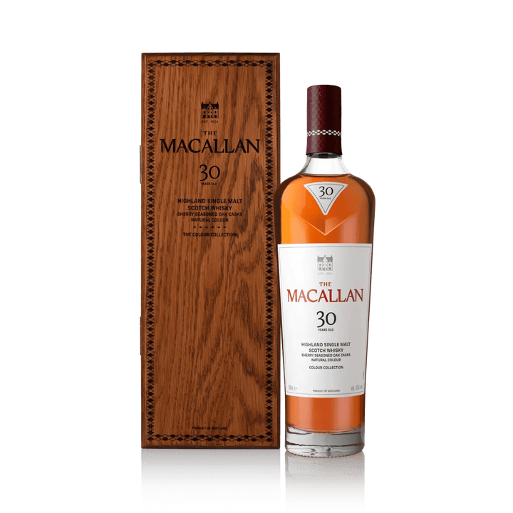 The Macallan Colour Collection 30 ans, bouteille et étui – bouteille The Macallan