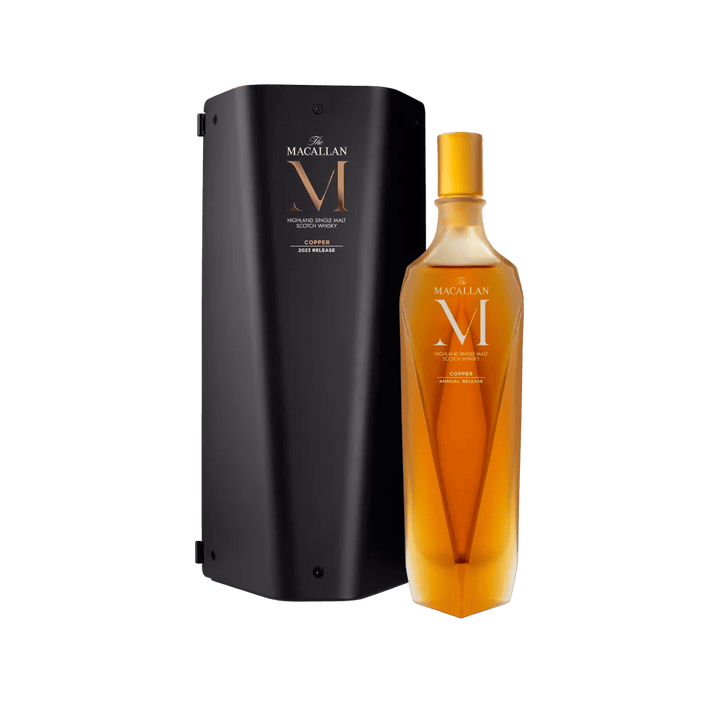 The Macallan M Copper, carafe et coffret – bouteille The Macallan