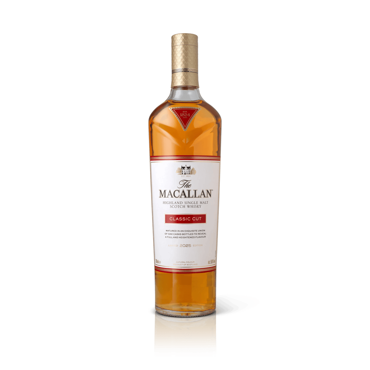 The Macallan Classic Cut édition 2025, bouteille 70 cl – bouteille The Macallan