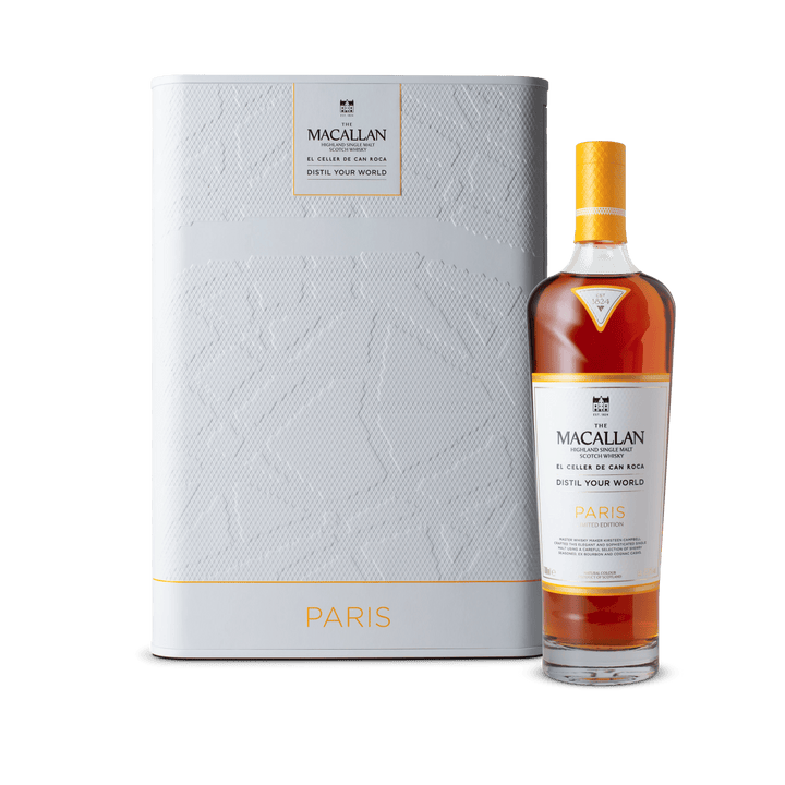 The Macallan Distil Your World Paris, bouteille et coffret – bouteille The Macallan
