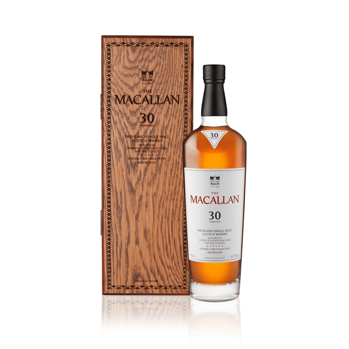 The Macallan Double Cask 30 ans, bouteille et étui – bouteille The Macallan