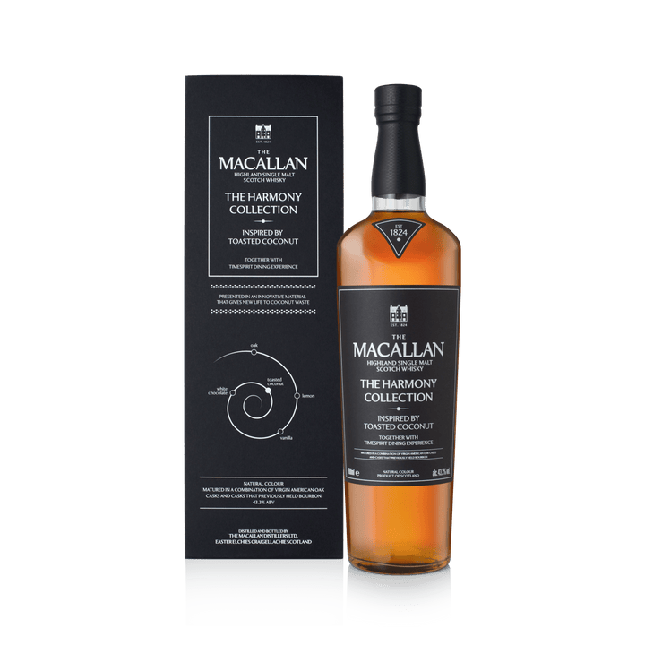 The Macallan Harmony Collection Inspired by Toasted Coconut, bouteille et étui – bouteille The Macallan