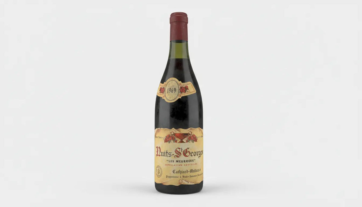 Nuits-Saint-Georges 1er Cru Les Meurgers 1969 – bouteille Vieux millésimes de Bourgogne