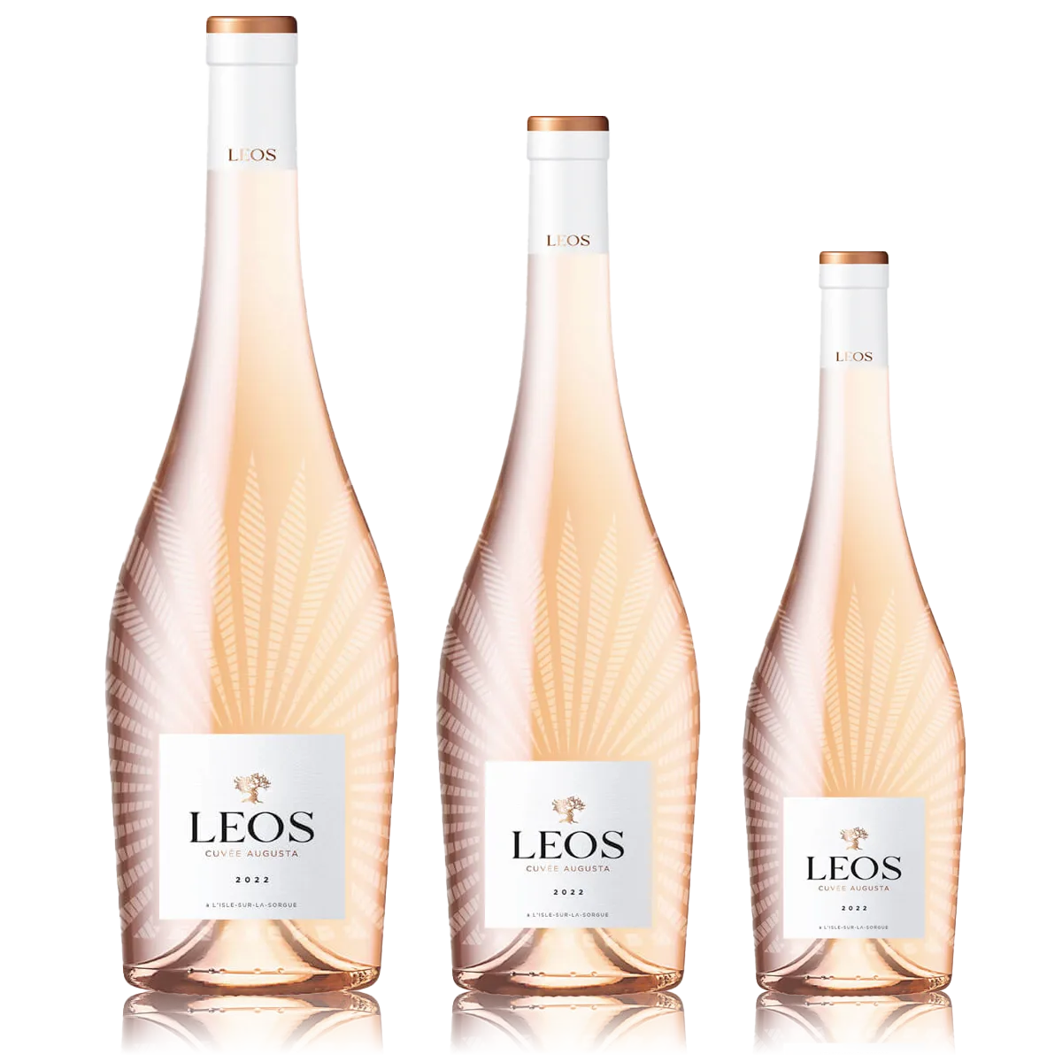 Rosé Leos Cuvée Augusta, Domaine de Leos (Patrick Bruel), bouteille – bouteille Domaine de Leos