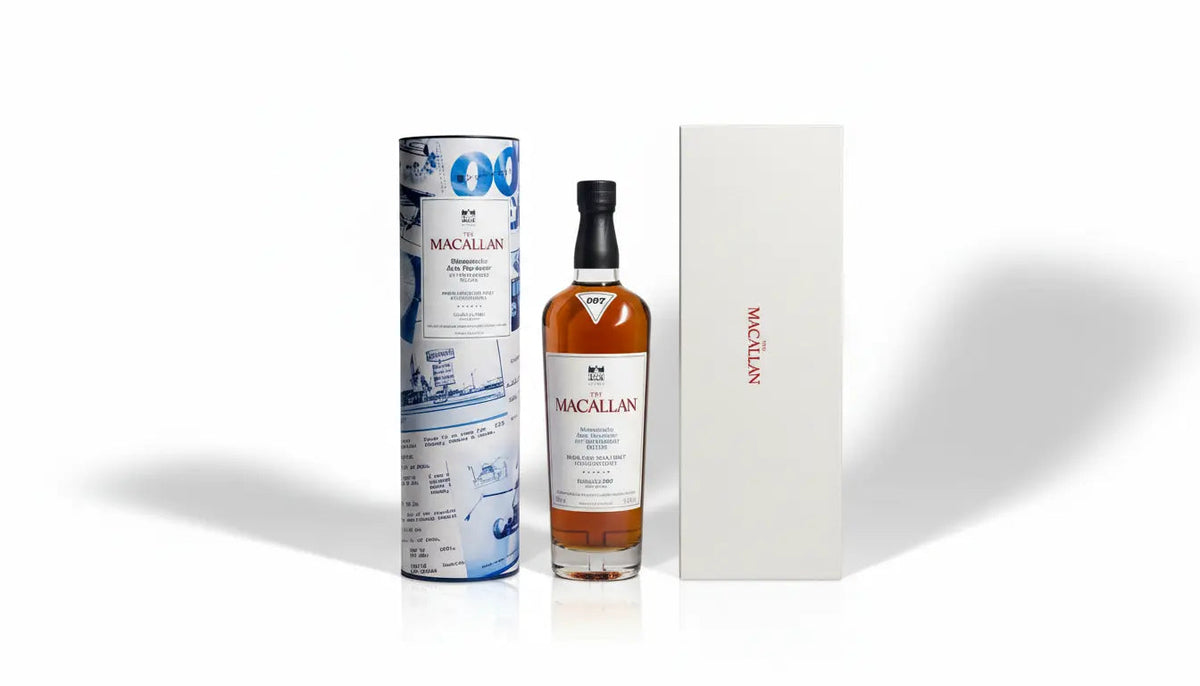 The Macallan Diamonds Are Forever, 55e anniversaire James Bond – bouteille The Macallan