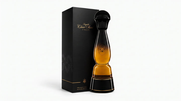 Clase Azul Tequila Gold 70 cl, décanteur en céramique – bouteille Clase Azul
