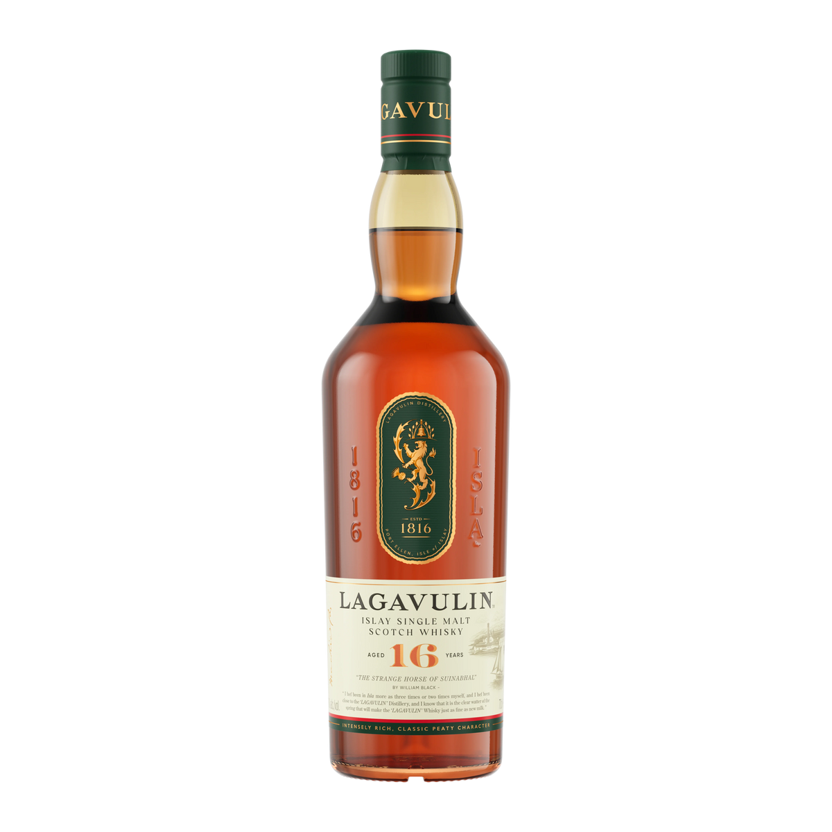 Lagavulin 16 ans, single malt d'Islay, bouteille 70 cl – bouteille Lagavulin