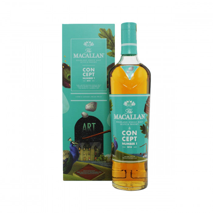 The Macallan Concept Number 1, bouteille et étui – bouteille The Macallan