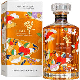 Hibiki Japanese Harmony × Chiso, édition limitée 2026, bouteille et étui – bouteille Suntory