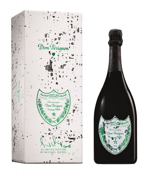 Dom Pérignon Vintage 2006 × Michael Riedel, bouteille et coffret – bouteille Dom Pérignon